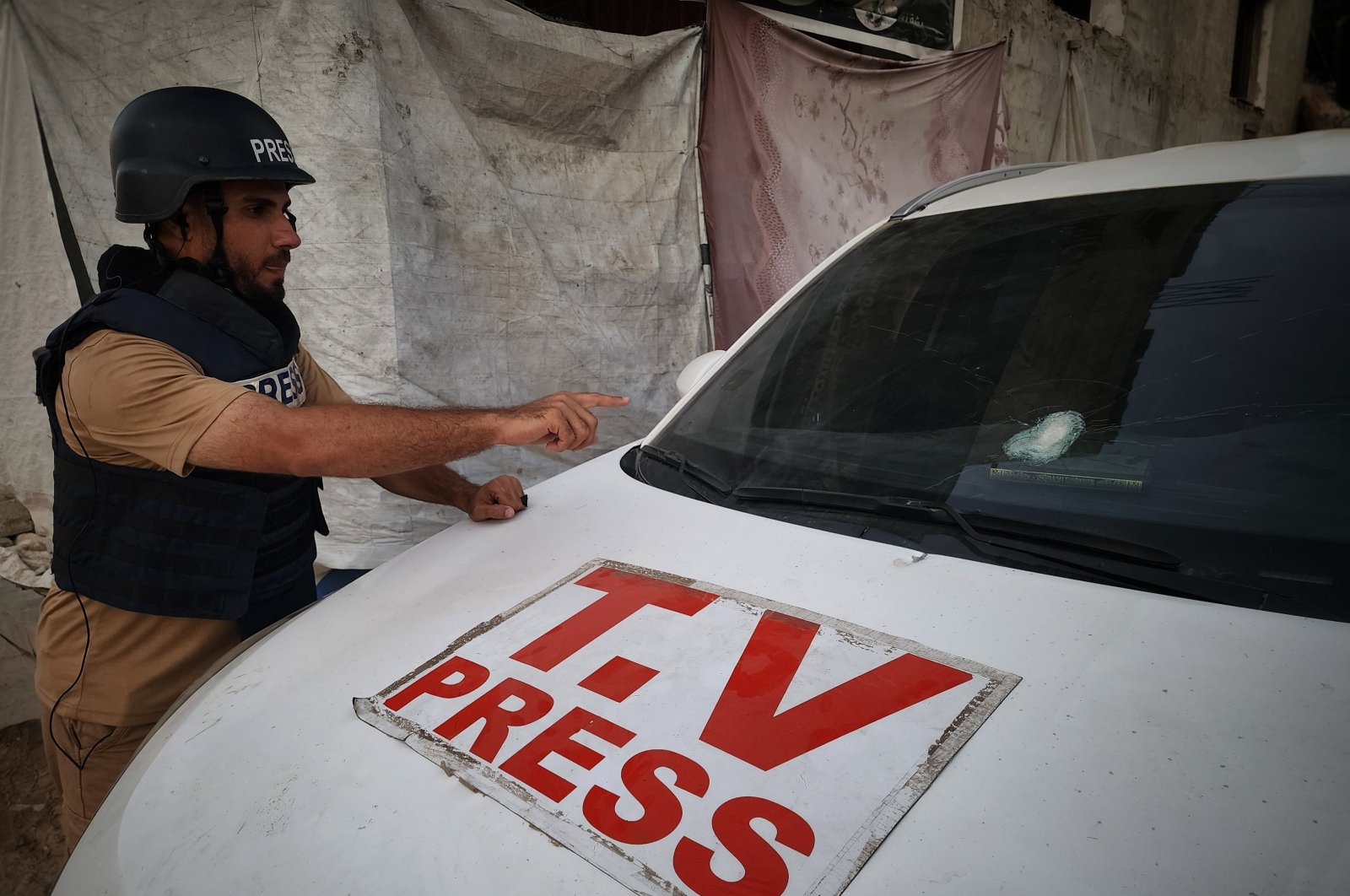 Israelis attack Turkish TV team