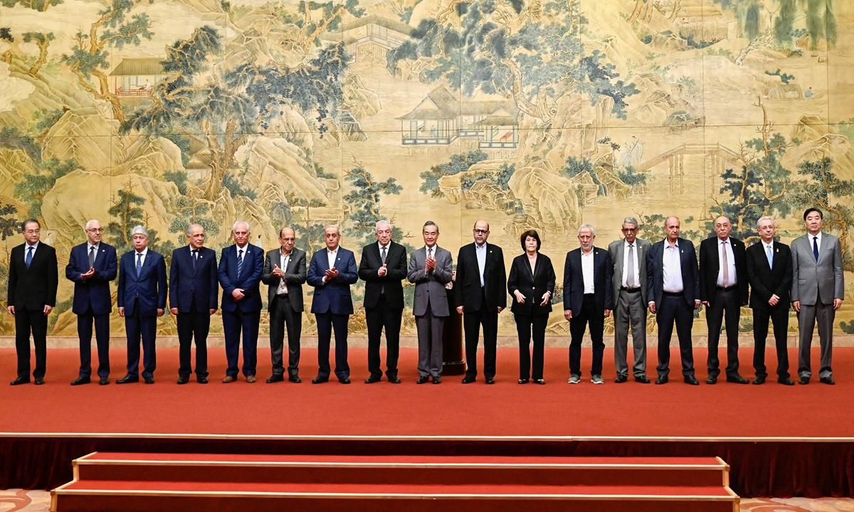 China-Palestine groups